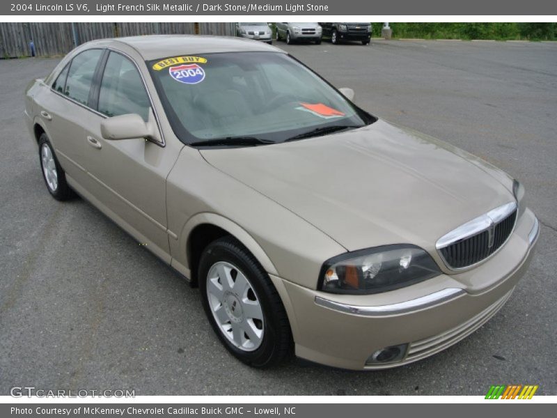 Light French Silk Metallic / Dark Stone/Medium Light Stone 2004 Lincoln LS V6