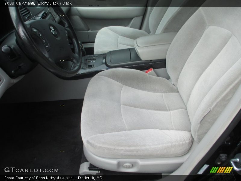 Ebony Black / Black 2008 Kia Amanti