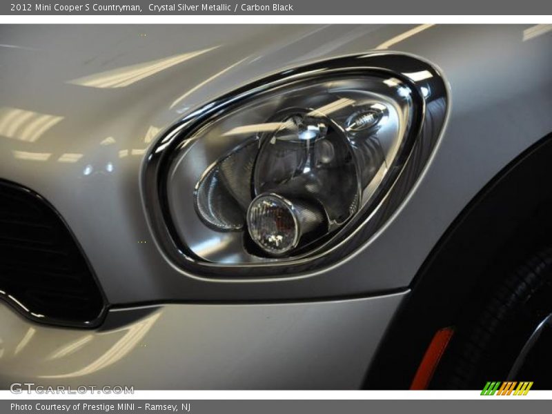 Crystal Silver Metallic / Carbon Black 2012 Mini Cooper S Countryman