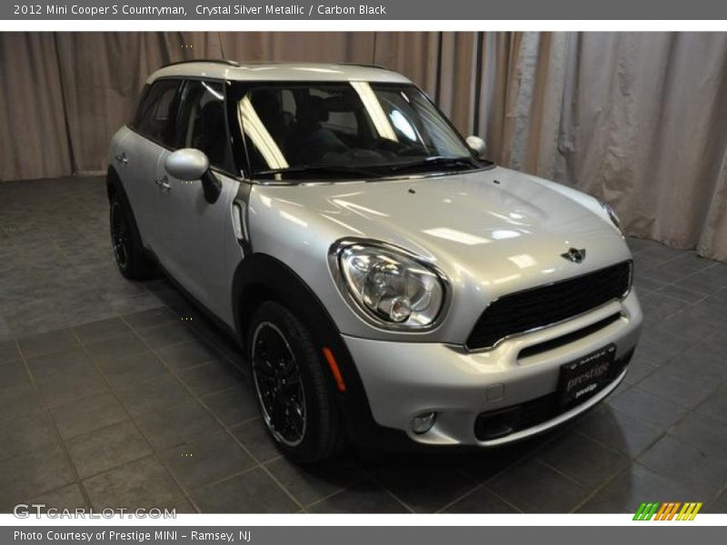 Crystal Silver Metallic / Carbon Black 2012 Mini Cooper S Countryman