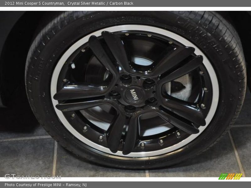 Crystal Silver Metallic / Carbon Black 2012 Mini Cooper S Countryman