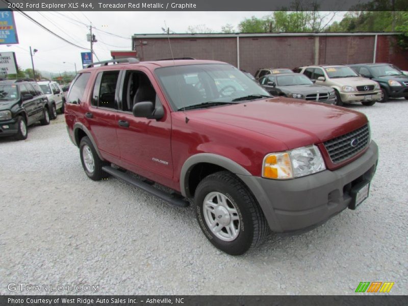 Toreador Red Metallic / Graphite 2002 Ford Explorer XLS 4x4
