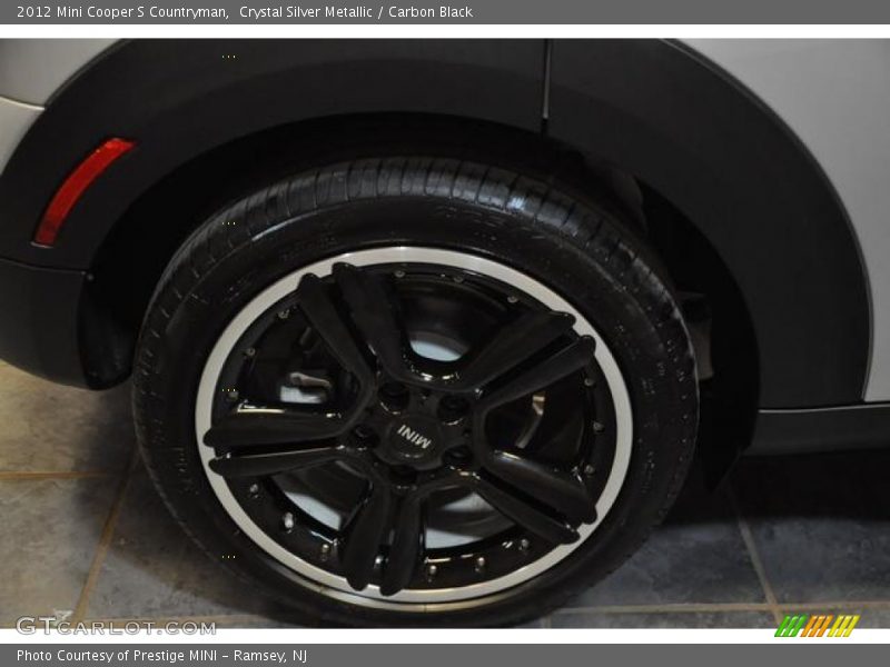 Crystal Silver Metallic / Carbon Black 2012 Mini Cooper S Countryman
