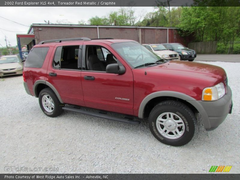 Toreador Red Metallic / Graphite 2002 Ford Explorer XLS 4x4