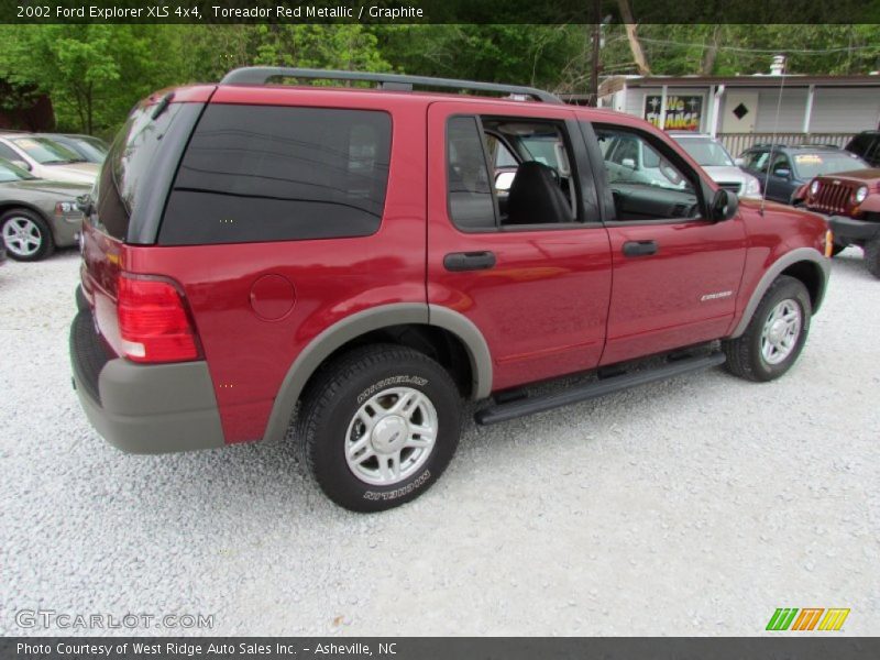 Toreador Red Metallic / Graphite 2002 Ford Explorer XLS 4x4