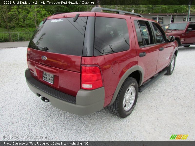 Toreador Red Metallic / Graphite 2002 Ford Explorer XLS 4x4