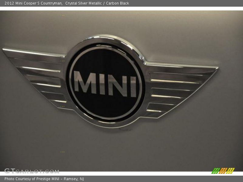Crystal Silver Metallic / Carbon Black 2012 Mini Cooper S Countryman