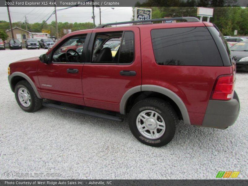Toreador Red Metallic / Graphite 2002 Ford Explorer XLS 4x4