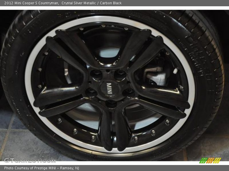 Crystal Silver Metallic / Carbon Black 2012 Mini Cooper S Countryman