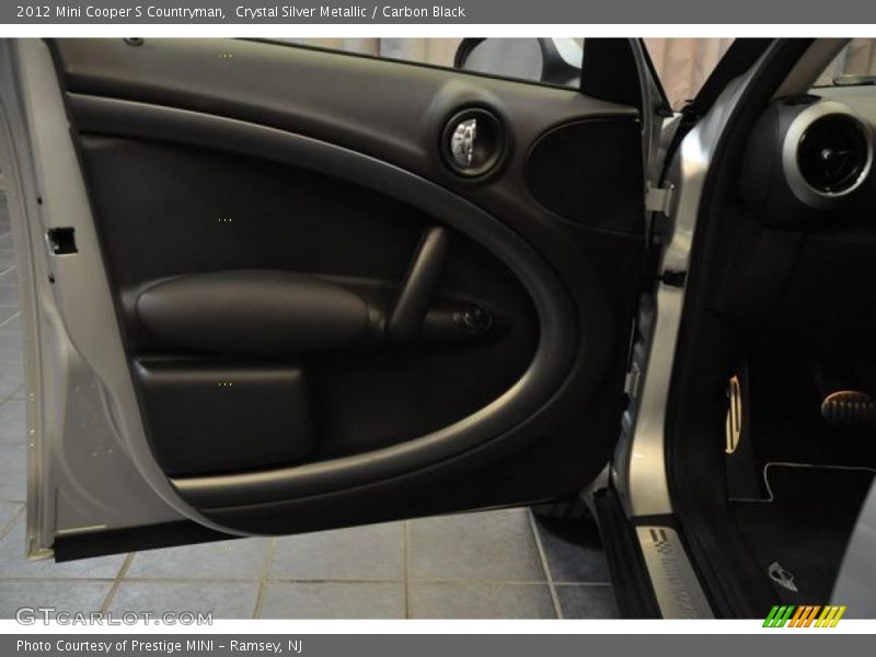 Crystal Silver Metallic / Carbon Black 2012 Mini Cooper S Countryman