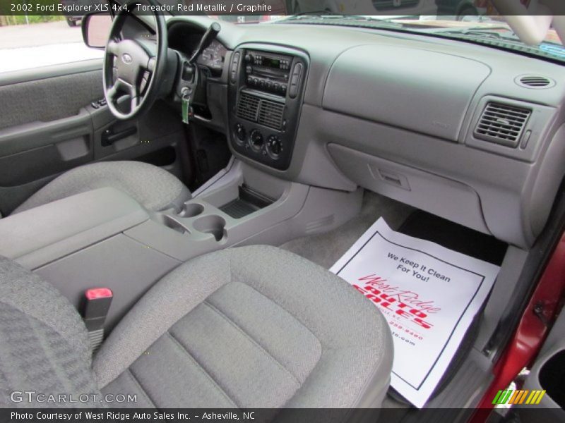 Toreador Red Metallic / Graphite 2002 Ford Explorer XLS 4x4
