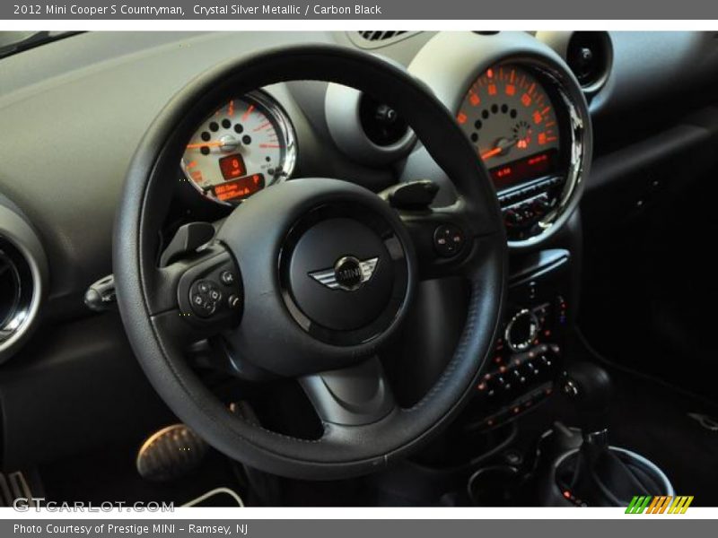 Crystal Silver Metallic / Carbon Black 2012 Mini Cooper S Countryman