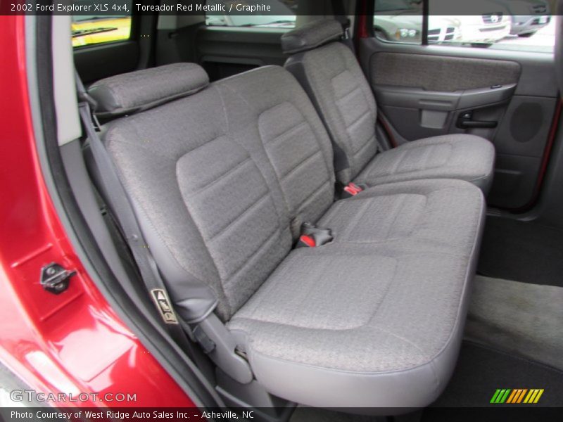 Rear Seat of 2002 Explorer XLS 4x4