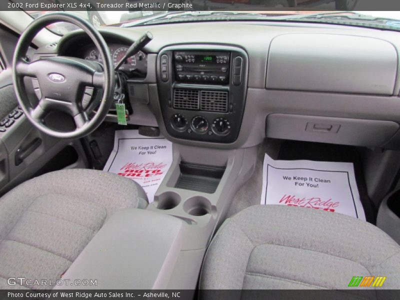 Toreador Red Metallic / Graphite 2002 Ford Explorer XLS 4x4