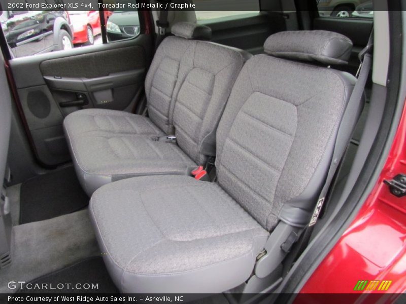 Rear Seat of 2002 Explorer XLS 4x4