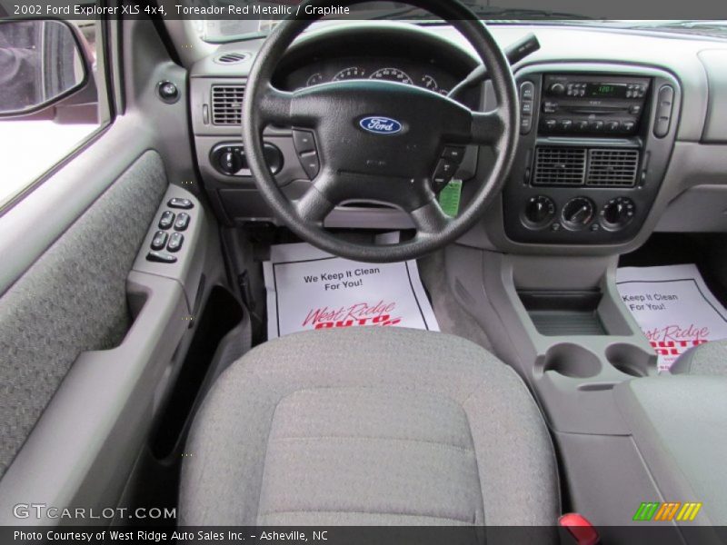 Toreador Red Metallic / Graphite 2002 Ford Explorer XLS 4x4