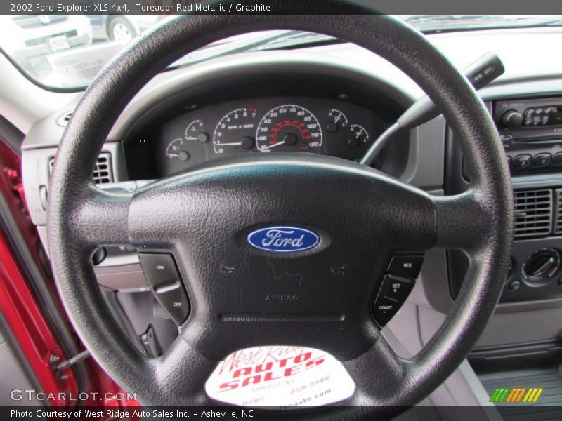 Toreador Red Metallic / Graphite 2002 Ford Explorer XLS 4x4
