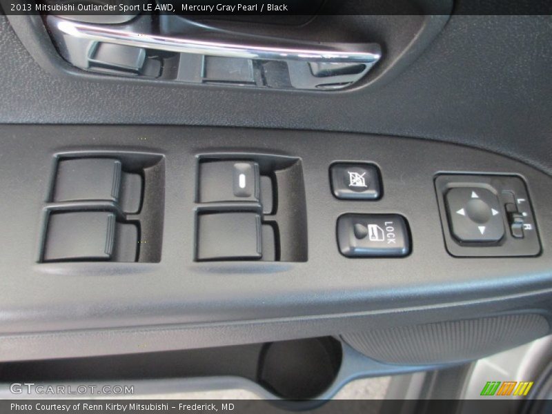 Mercury Gray Pearl / Black 2013 Mitsubishi Outlander Sport LE AWD