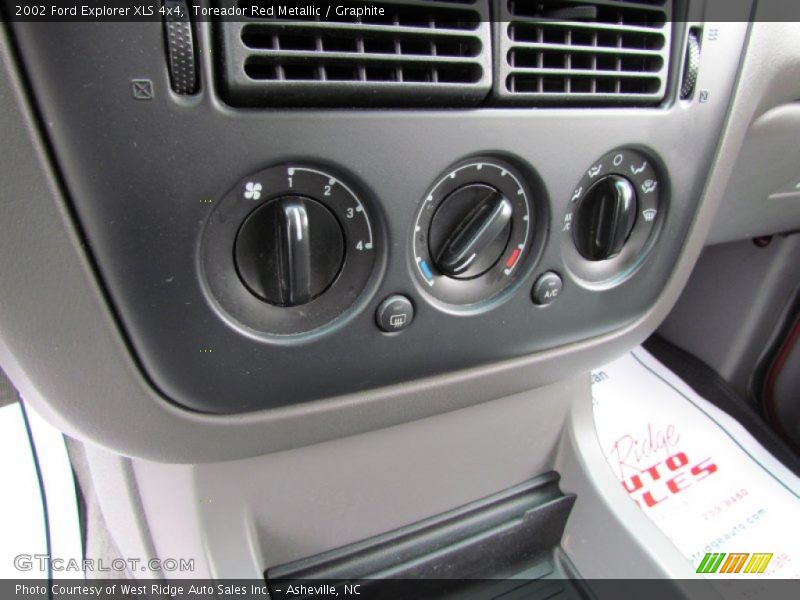 Toreador Red Metallic / Graphite 2002 Ford Explorer XLS 4x4