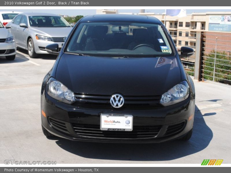 Black / Titan Black 2010 Volkswagen Golf 2 Door