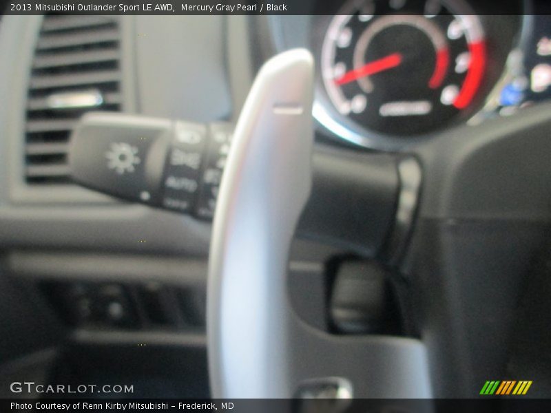 Mercury Gray Pearl / Black 2013 Mitsubishi Outlander Sport LE AWD