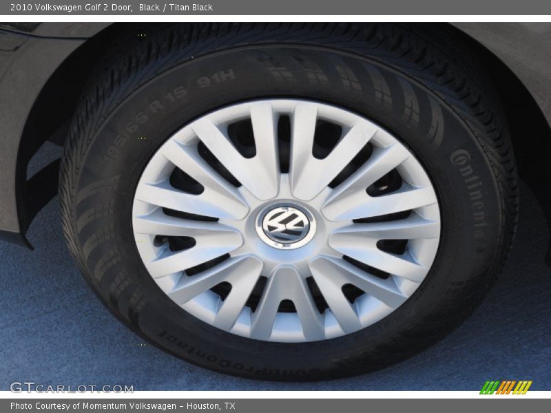 Black / Titan Black 2010 Volkswagen Golf 2 Door