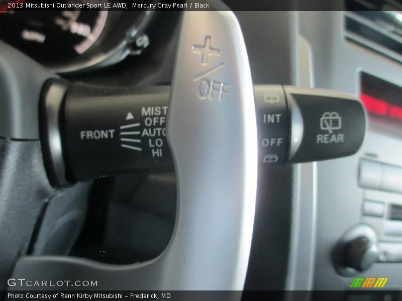 Mercury Gray Pearl / Black 2013 Mitsubishi Outlander Sport LE AWD