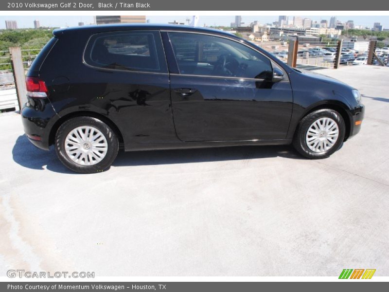 Black / Titan Black 2010 Volkswagen Golf 2 Door
