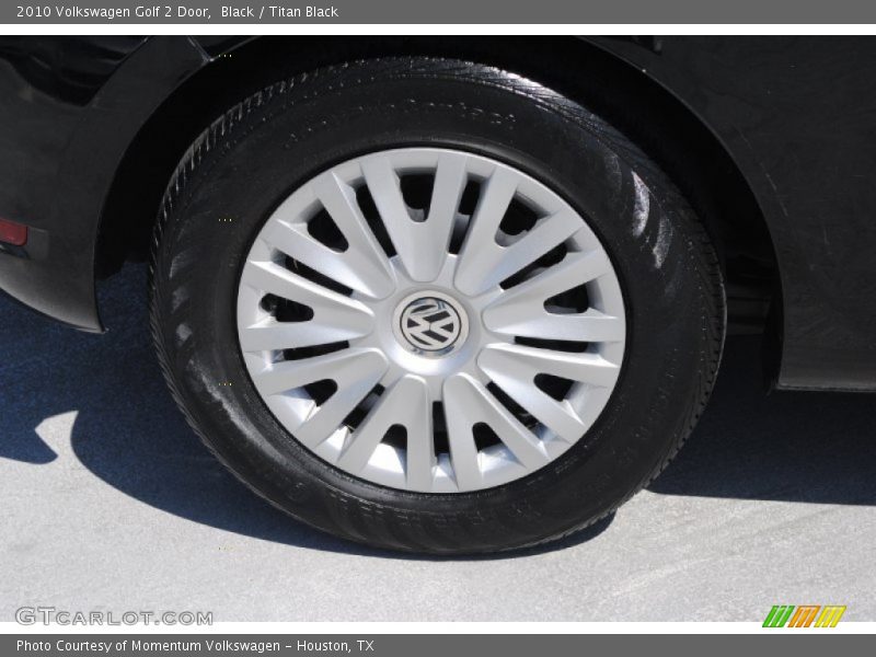 Black / Titan Black 2010 Volkswagen Golf 2 Door