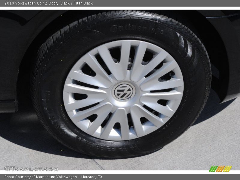 Black / Titan Black 2010 Volkswagen Golf 2 Door