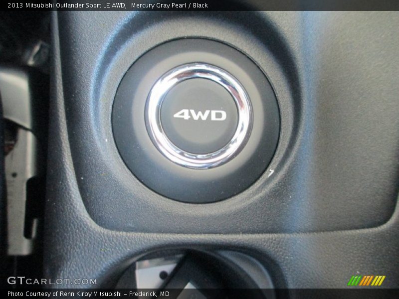 Mercury Gray Pearl / Black 2013 Mitsubishi Outlander Sport LE AWD