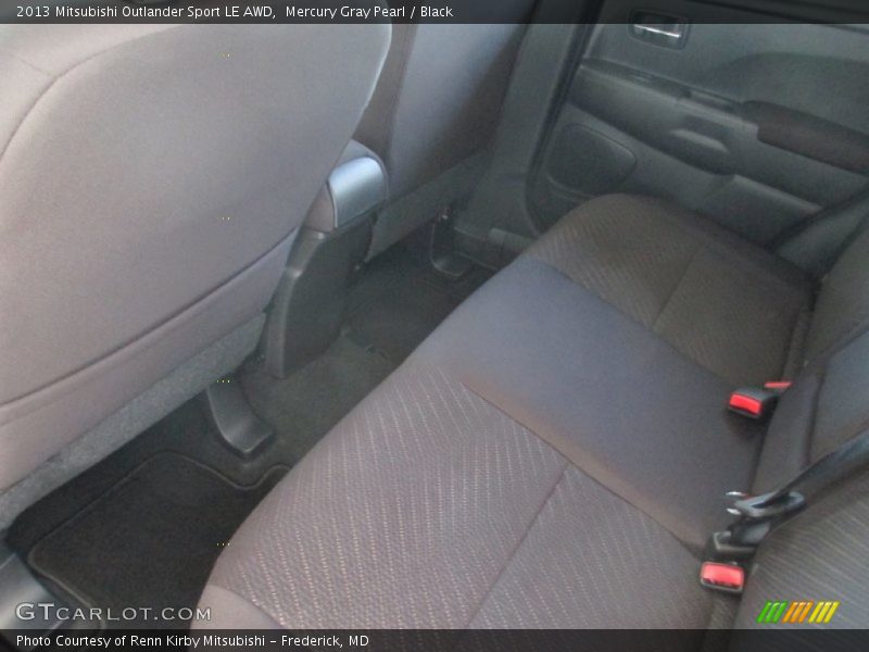 Mercury Gray Pearl / Black 2013 Mitsubishi Outlander Sport LE AWD