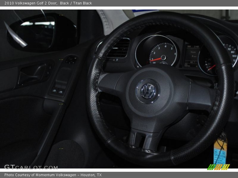 Black / Titan Black 2010 Volkswagen Golf 2 Door