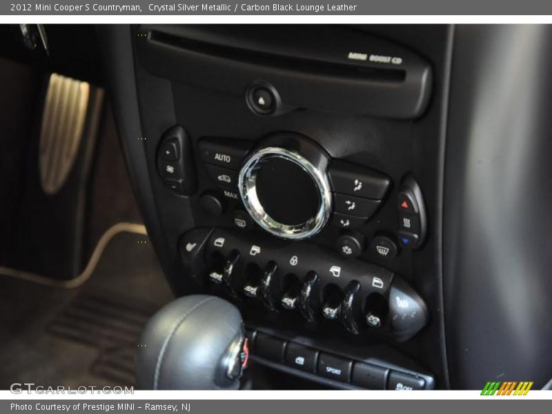 Crystal Silver Metallic / Carbon Black Lounge Leather 2012 Mini Cooper S Countryman