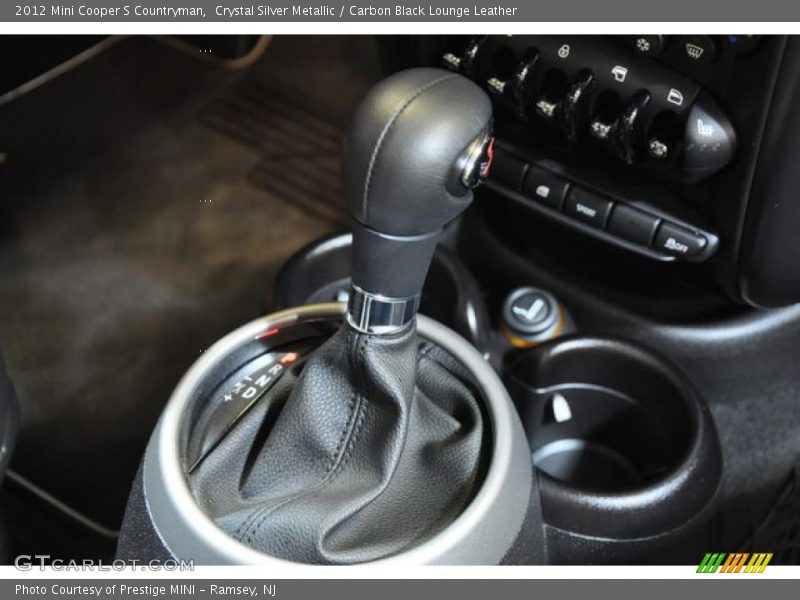 Crystal Silver Metallic / Carbon Black Lounge Leather 2012 Mini Cooper S Countryman
