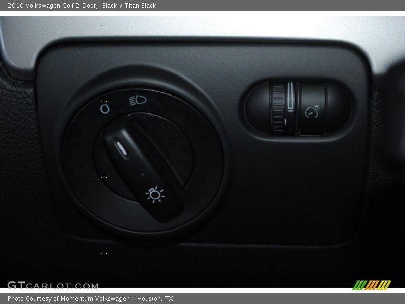 Black / Titan Black 2010 Volkswagen Golf 2 Door