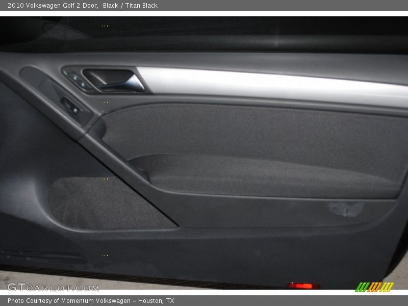 Black / Titan Black 2010 Volkswagen Golf 2 Door