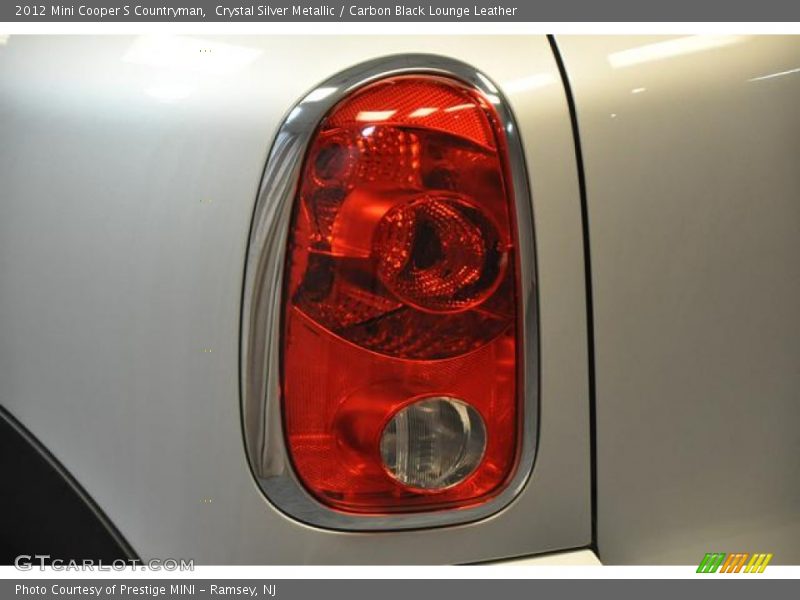 Crystal Silver Metallic / Carbon Black Lounge Leather 2012 Mini Cooper S Countryman