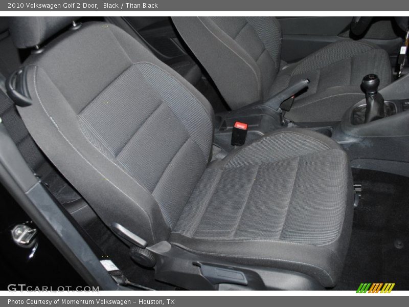 Black / Titan Black 2010 Volkswagen Golf 2 Door