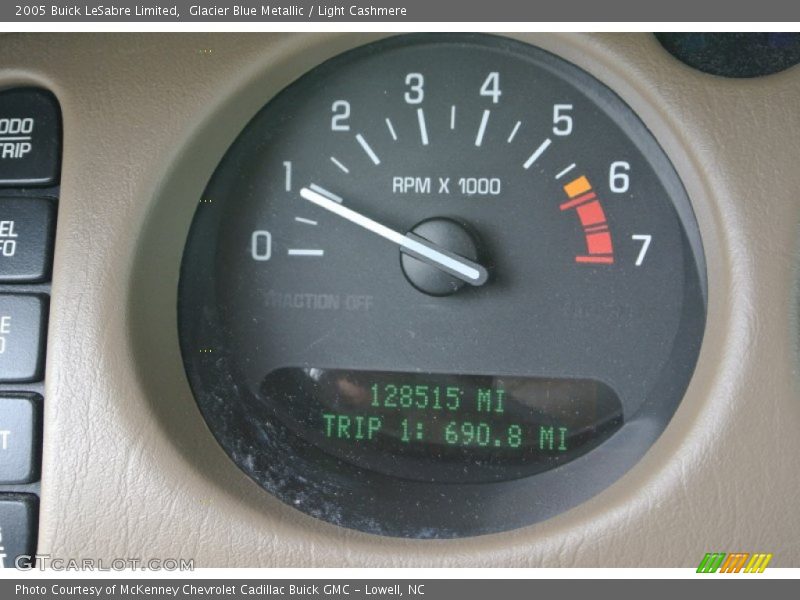 Glacier Blue Metallic / Light Cashmere 2005 Buick LeSabre Limited