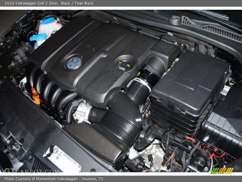 Black / Titan Black 2010 Volkswagen Golf 2 Door