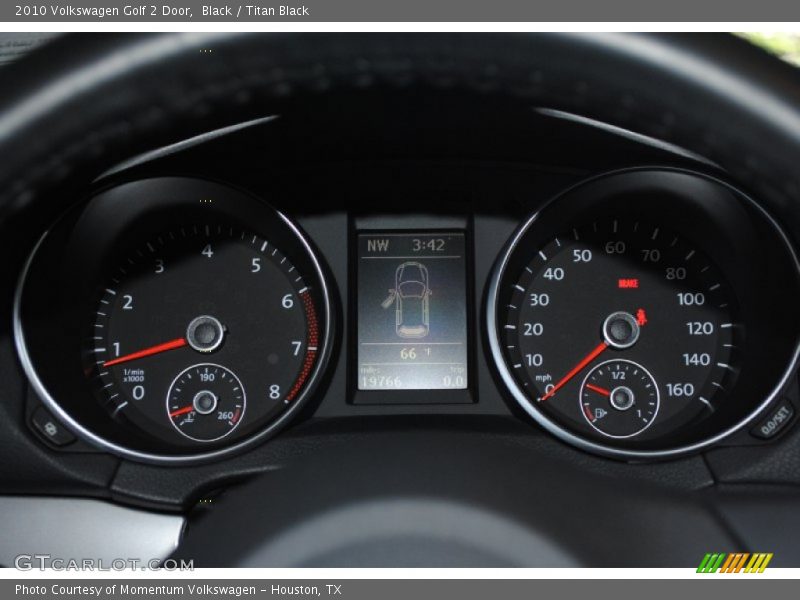 Black / Titan Black 2010 Volkswagen Golf 2 Door
