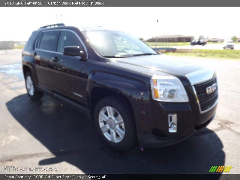 Carbon Black Metallic / Jet Black 2013 GMC Terrain SLT