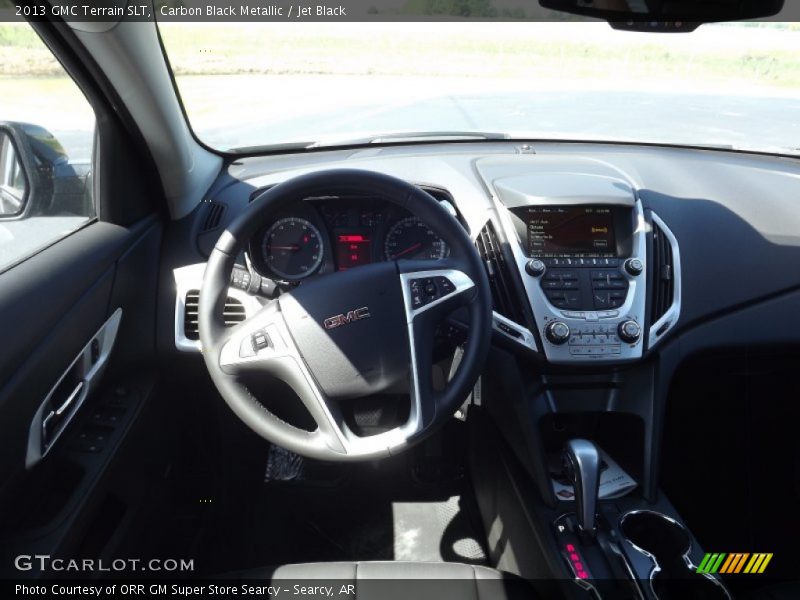 Carbon Black Metallic / Jet Black 2013 GMC Terrain SLT