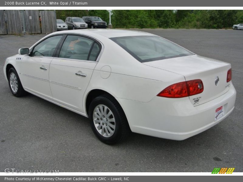 White Opal / Titanium 2008 Buick Lucerne CX