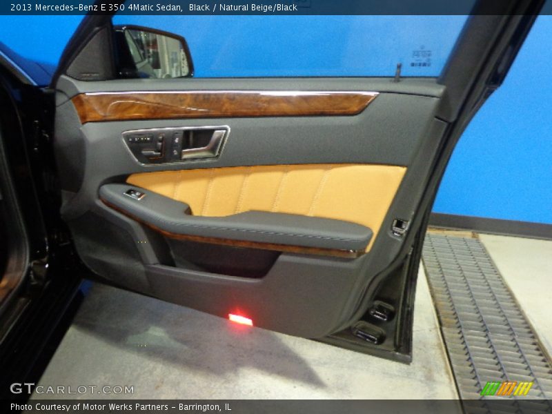 Black / Natural Beige/Black 2013 Mercedes-Benz E 350 4Matic Sedan