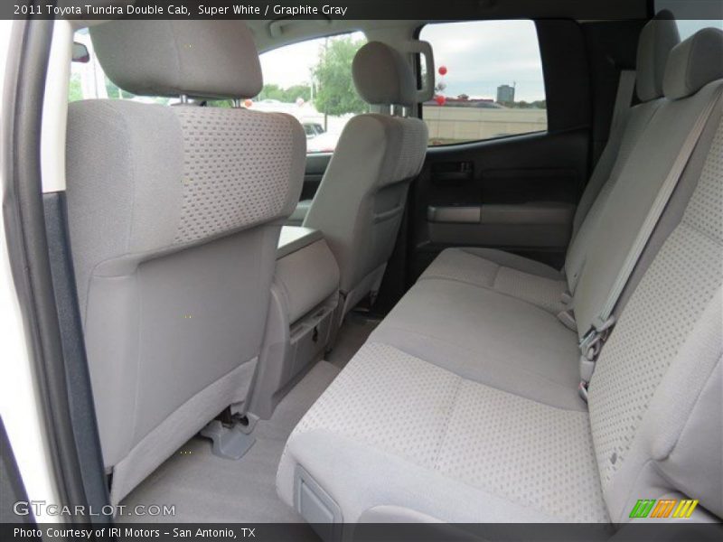 Super White / Graphite Gray 2011 Toyota Tundra Double Cab