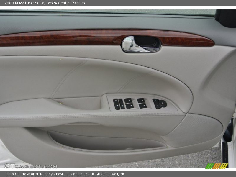 White Opal / Titanium 2008 Buick Lucerne CX