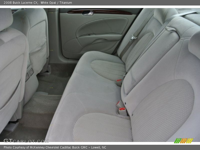 White Opal / Titanium 2008 Buick Lucerne CX