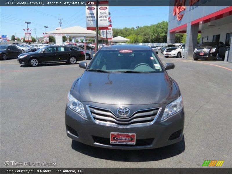 Magnetic Gray Metallic / Ash 2011 Toyota Camry LE